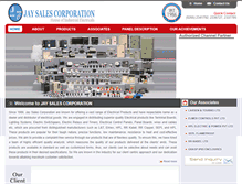 Tablet Screenshot of jaysalescorporation.com